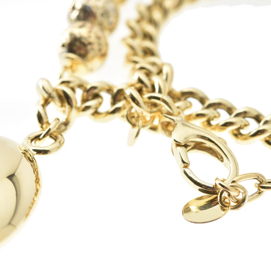 Bracciale doppio con pietre laviche e catena argento con pendente Luna